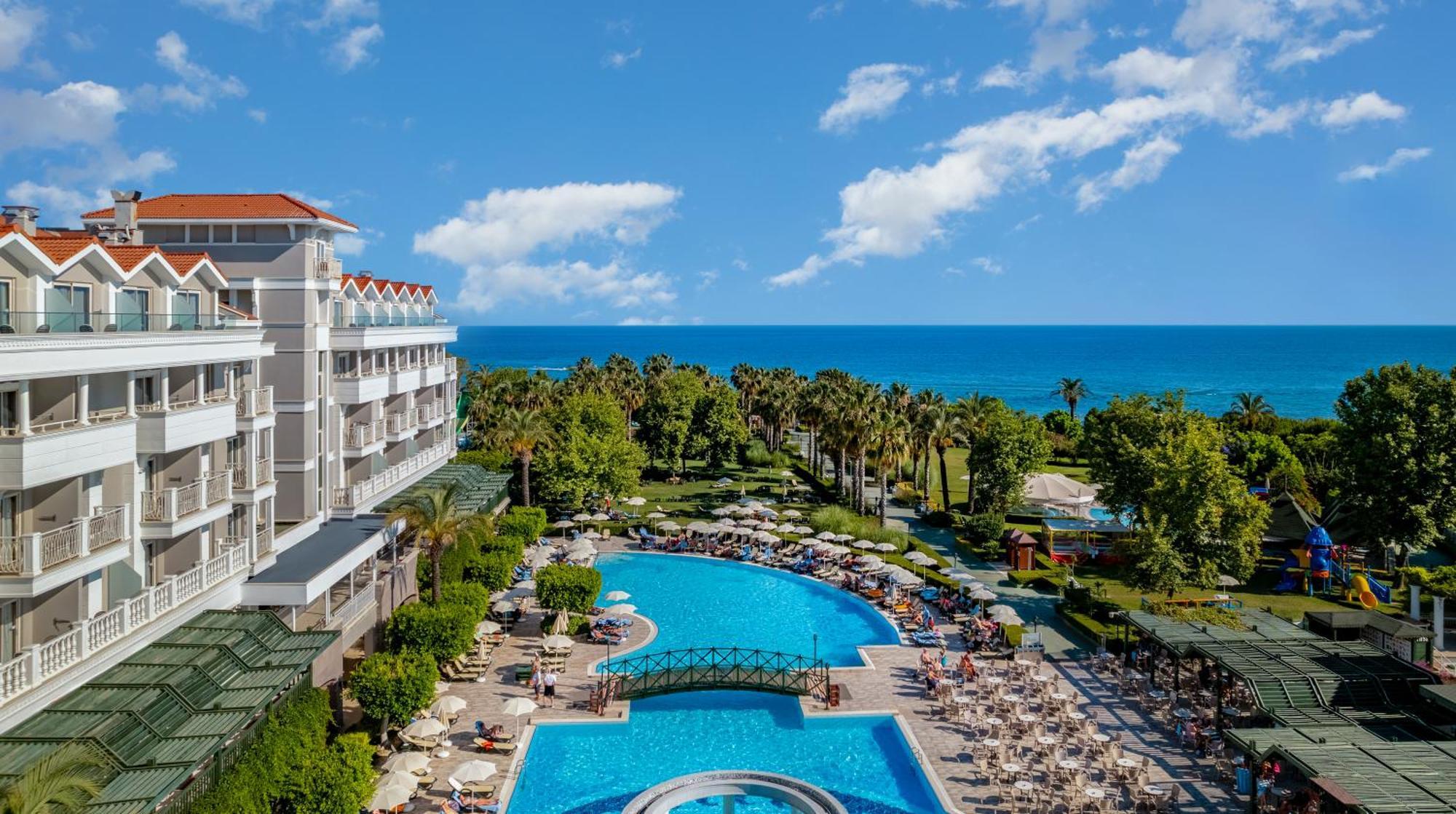 Trendy Aspendos Beach Hotel Side Bagian luar foto